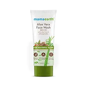 MamaEarth Alovera face wash100