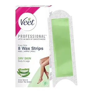 Veet strips Green Dry skin