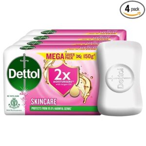 Dettol soap Pink 150 gms*4
